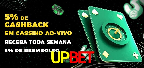 Promoções do cassino ao Vivo UPBET